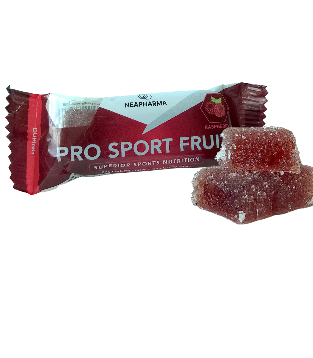 Kennis maken ik ben gelukkig Brutaal Pro Sport Fruit Framboos - Neapharma